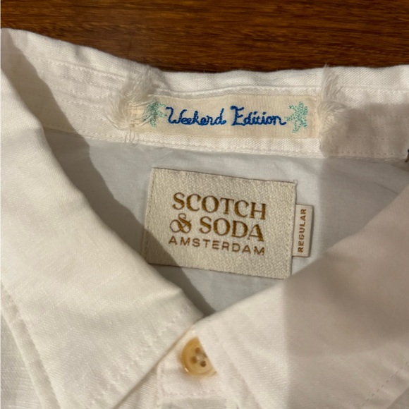 Scotch and Soda 100% Linen button down shirt - Picture 6 of 10